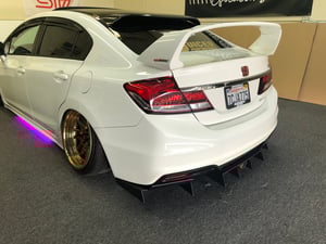 Image of 2012-2015 Honda Civic SI Sedan V2 Diffuser