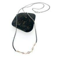 Image 4 of Grey diamond necklace