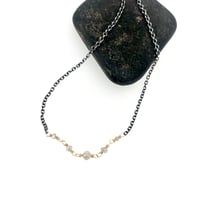 Image 1 of Grey diamond necklace