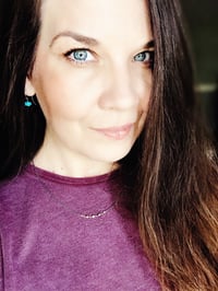 Image 3 of Grey diamond necklace