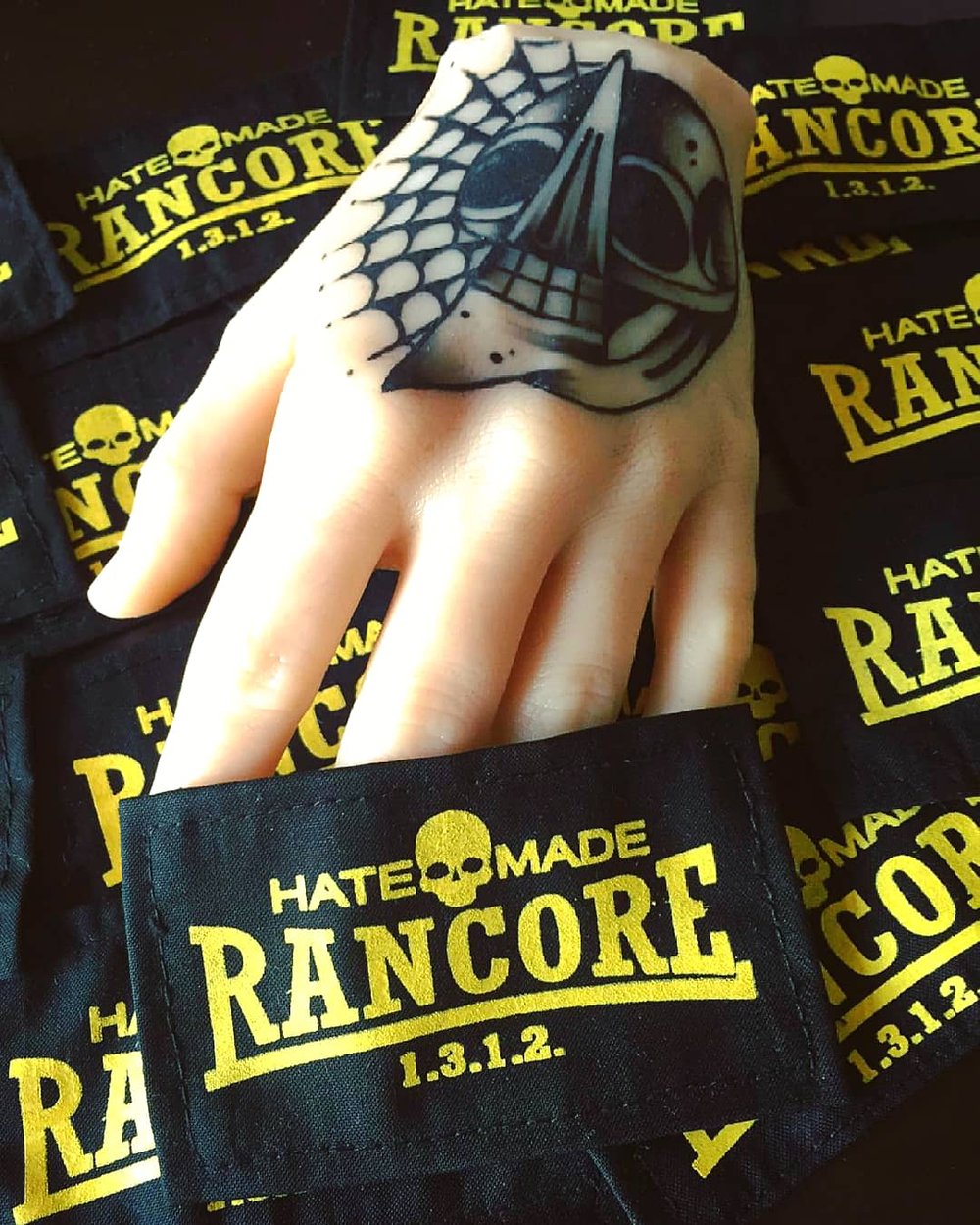 Toppa Rancore Serigrafata