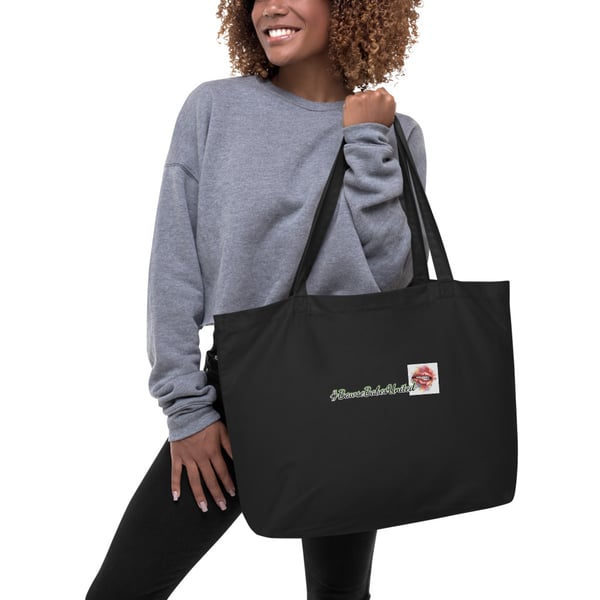 Image of #BawseBabesUnited Large Organic Tote 