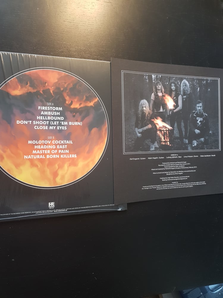 Image of Firestorm - LP BLACK