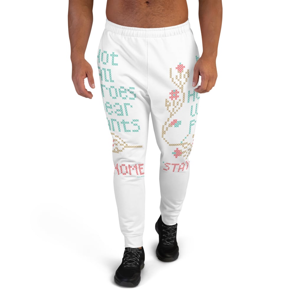 "Not All Heroes Wear Pants" Men's Joggers