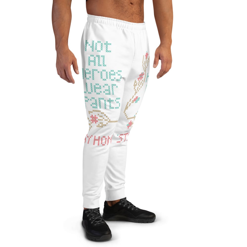 "Not All Heroes Wear Pants" Men's Joggers