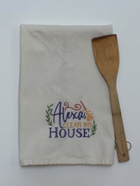 Image 2 of Clean My House Tea Towel