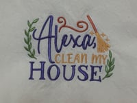 Image 4 of Clean My House Tea Towel