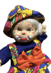 Image 3 of Smiley Clown Baby Doll