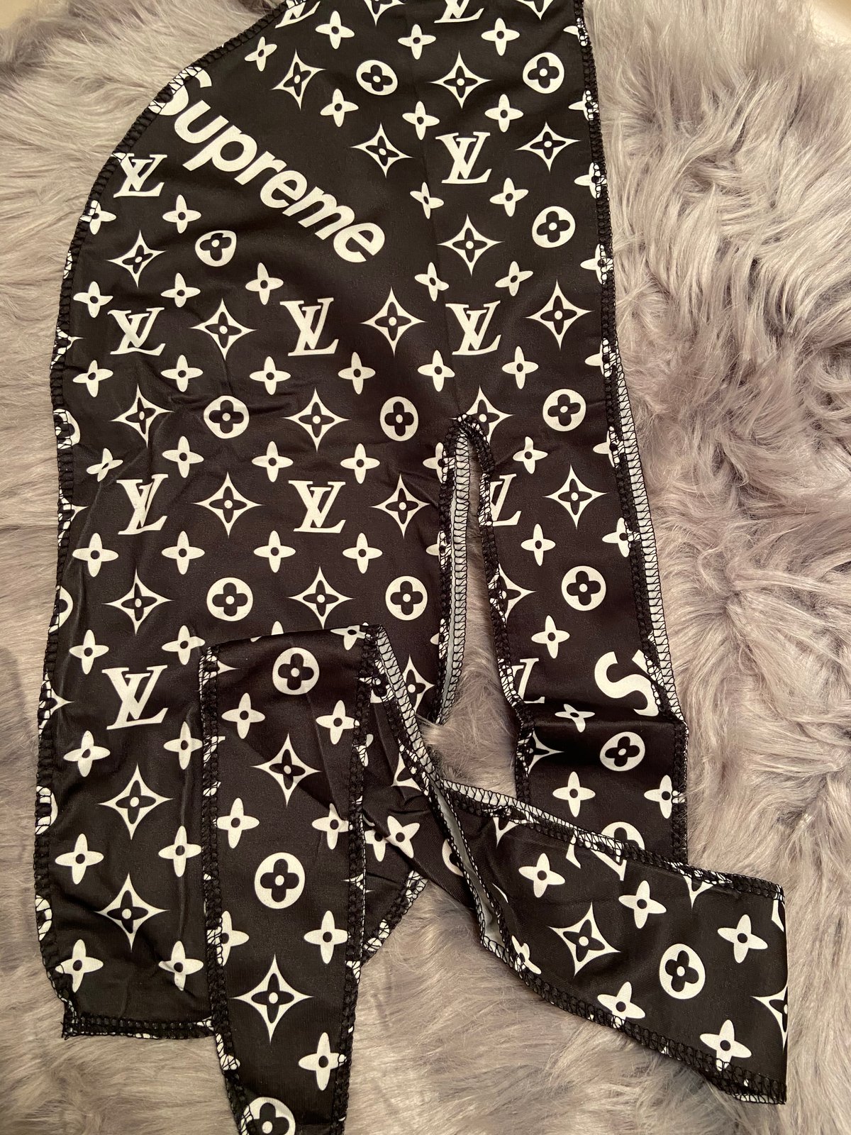 black louis vuitton durag