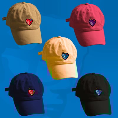 Image of HEART THROB DAD HAT