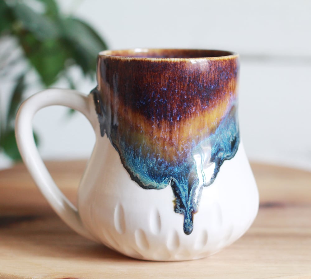 Image of 15oz Textured Gypsy Mug #127