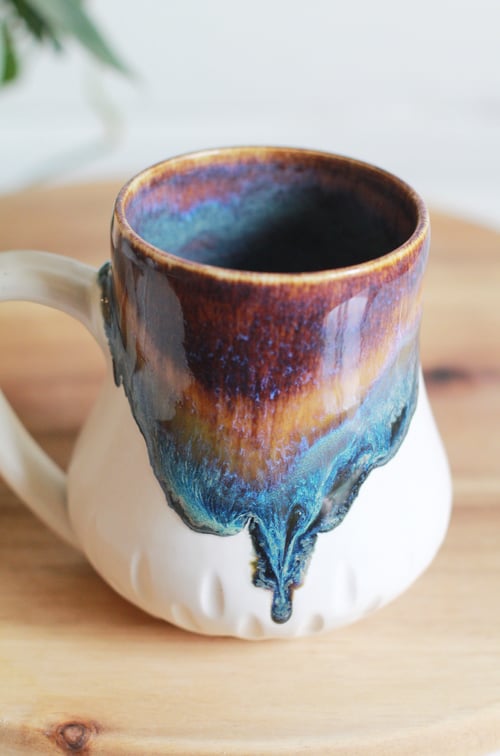 Image of 15oz  Textured  Gypsy Mug #127