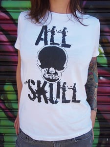 Image of Babe's Real Dead Head T - White