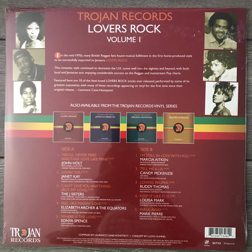 Image of Trojan Records - Lovers Rock Vol. 1 Vinyl LP
