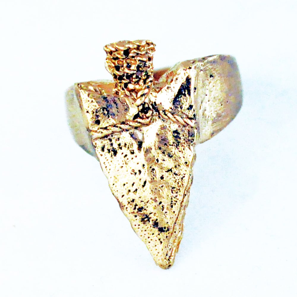 Image of Spearhead Ring bronze