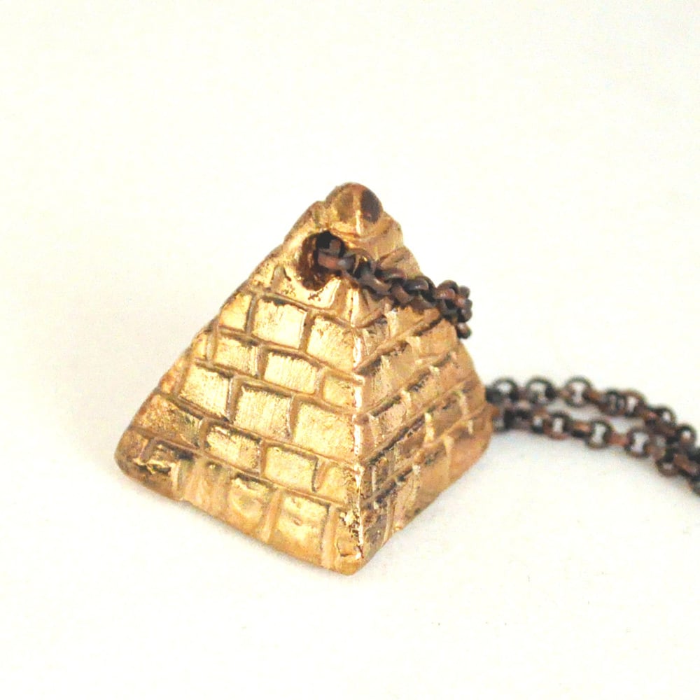 Image of Large Pyramid Necklace