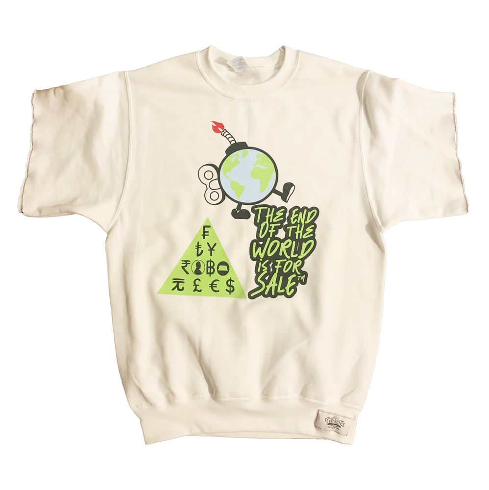 Image of "WRLD Currency" Short Sleeve Crewneck