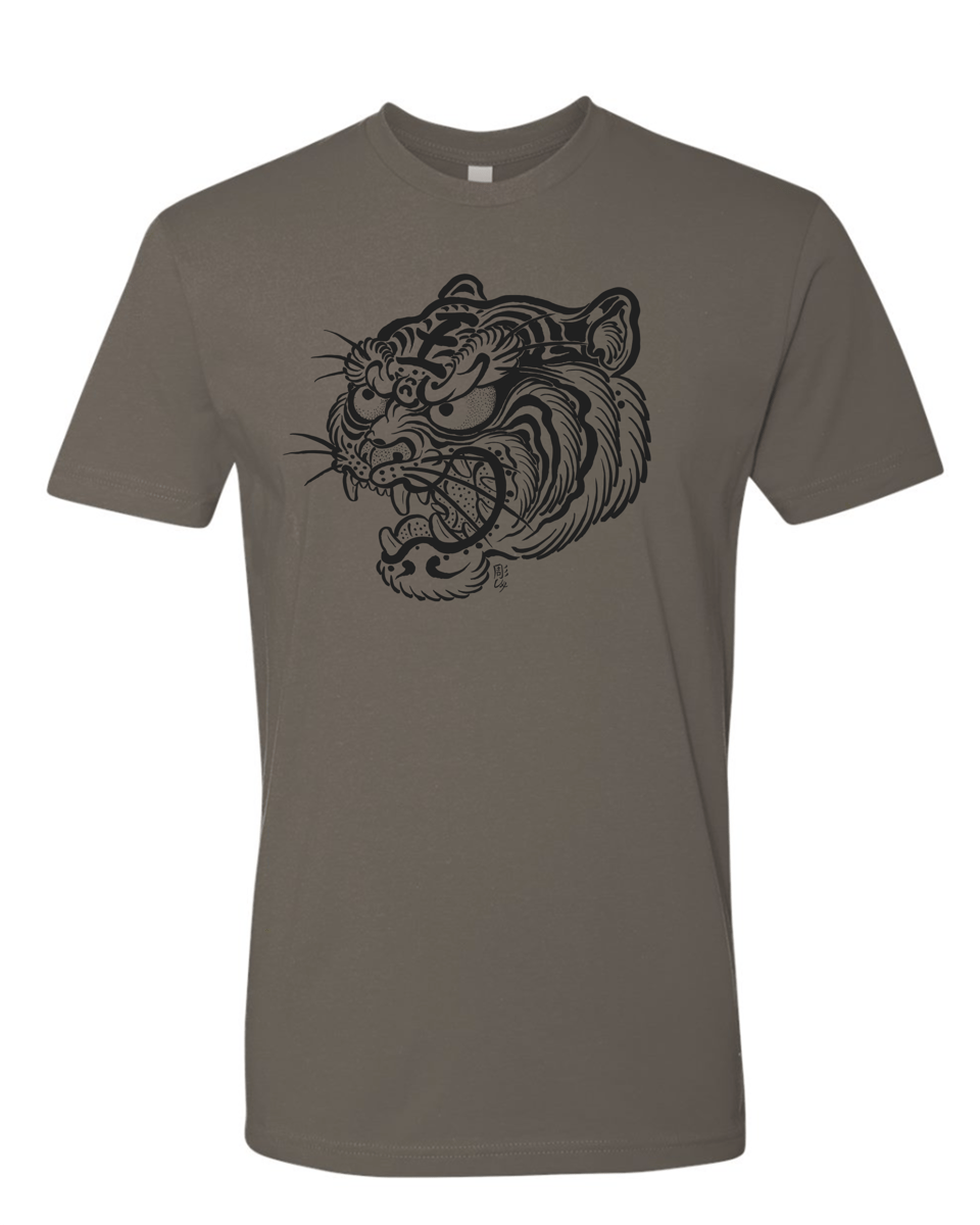 LIMITED EDITION TIGER KING SHIRT GREY | HoriChuy