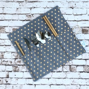 Image of Carried Cutlery - Dots (see drop down menu for colour choices