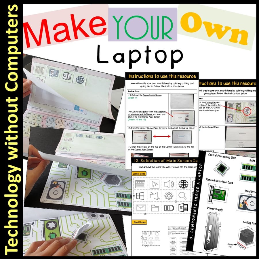 Image of Technology without Computers Make your own Laptop