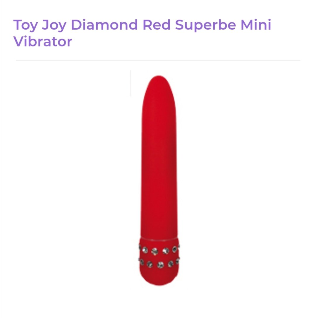 Image of Toy Joy Diamond Red Superbe Mini Vibrator
