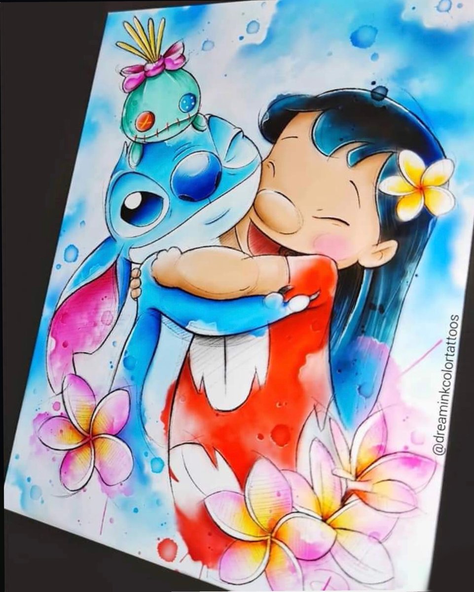 Lilo y Stitch Dream ink color