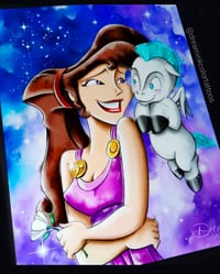 Megara y Pegaso bebé 