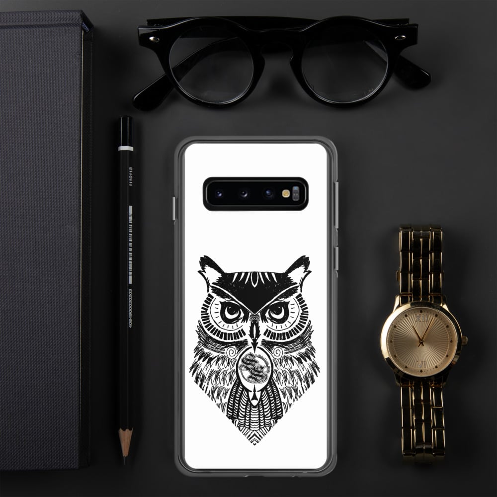 Shallow Side Owl Samsung Case
