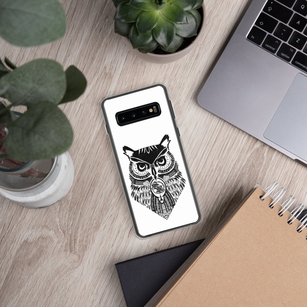 Shallow Side Owl Samsung Case