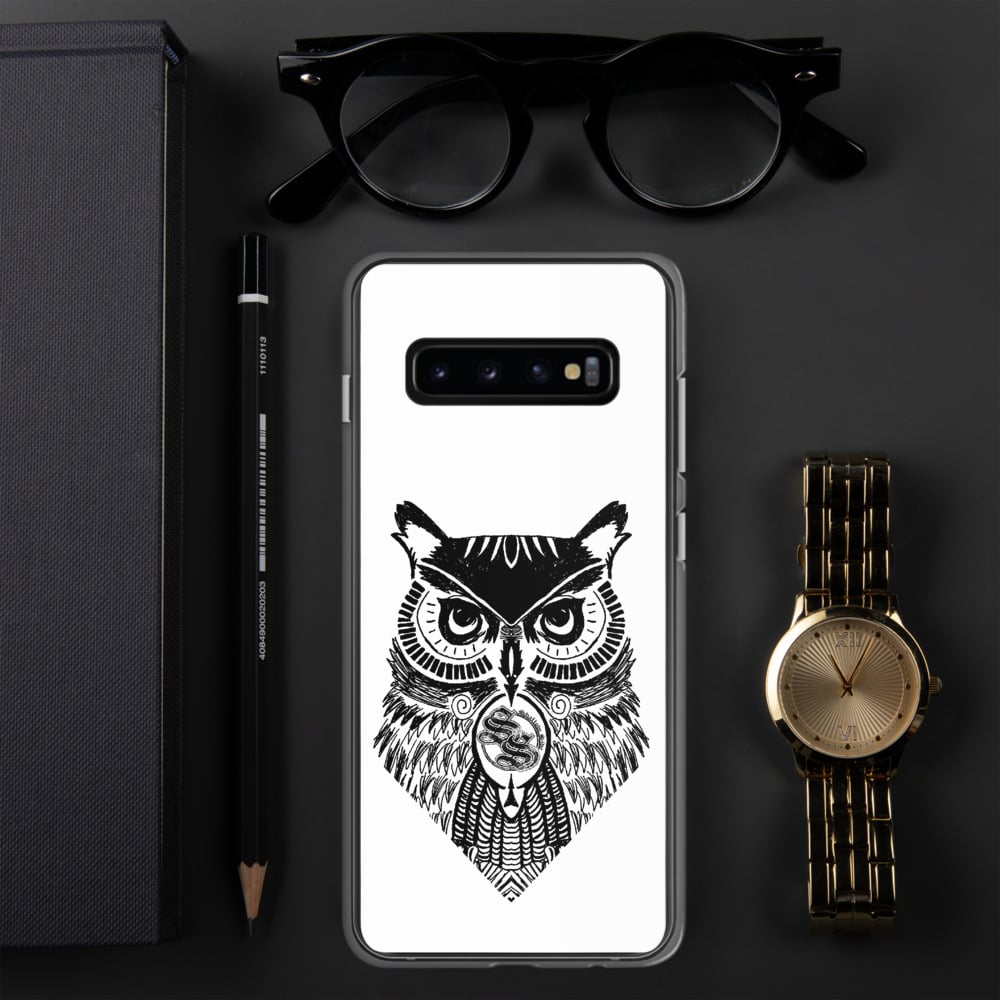 Shallow Side Owl Samsung Case