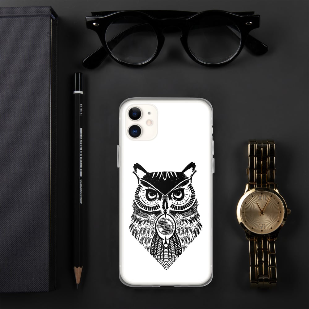 Shallow Side Owl iPhone Case