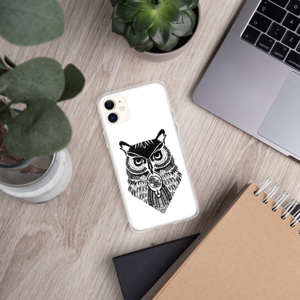 Shallow Side Owl iPhone Case