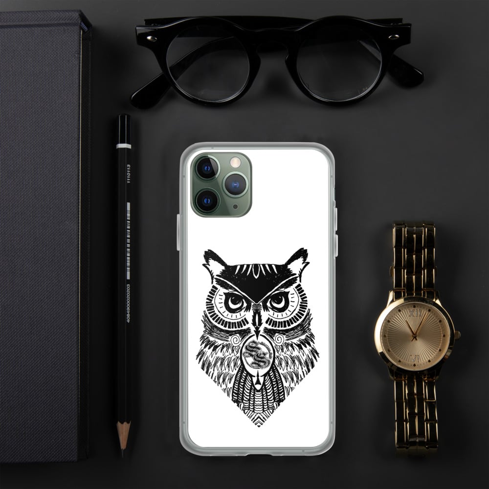 Shallow Side Owl iPhone Case