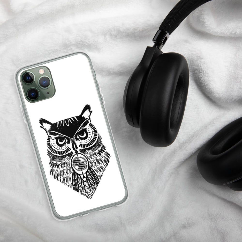 Shallow Side Owl iPhone Case