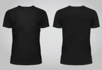 Front and Back T shirts