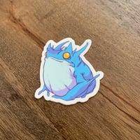 Image 2 of Blooz Frog™ Original Vinyl Sticker