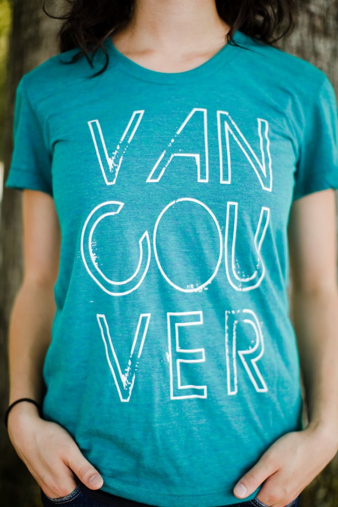Image of Vancouver, we love you T-shirt (Evergreen)