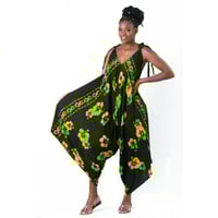 Image 1 of Jamaica Hibiscus jumpsuit/Romper