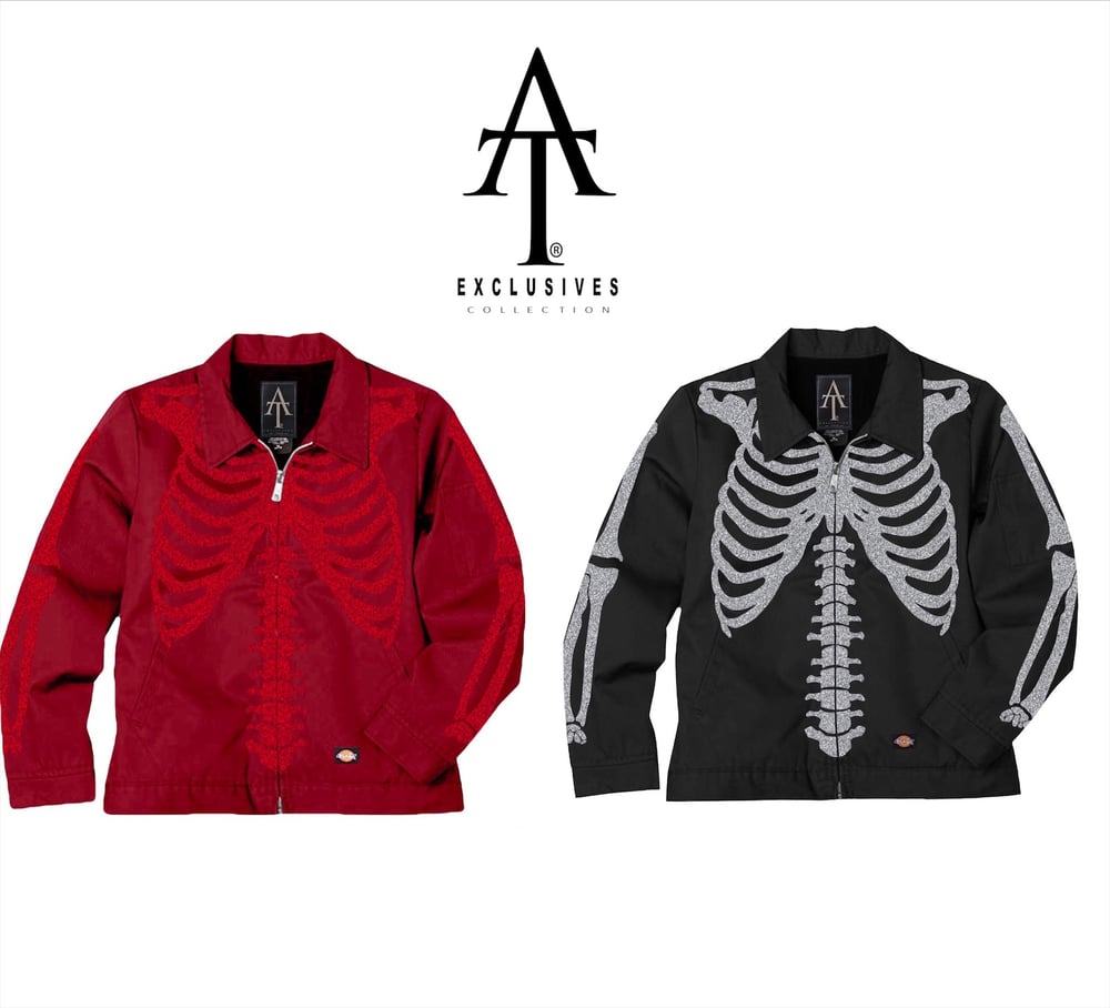 Image of The Skelton Kit (Glitter Dickie Collab Jacket)