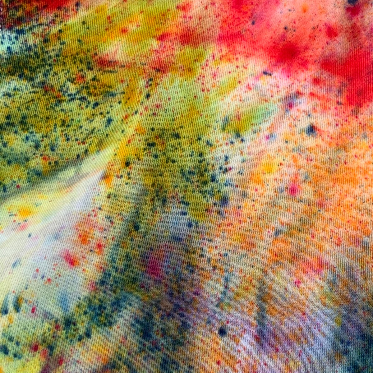 Custom Hand Dyed Heavyweight Pullover Hoodies! - Rainbow