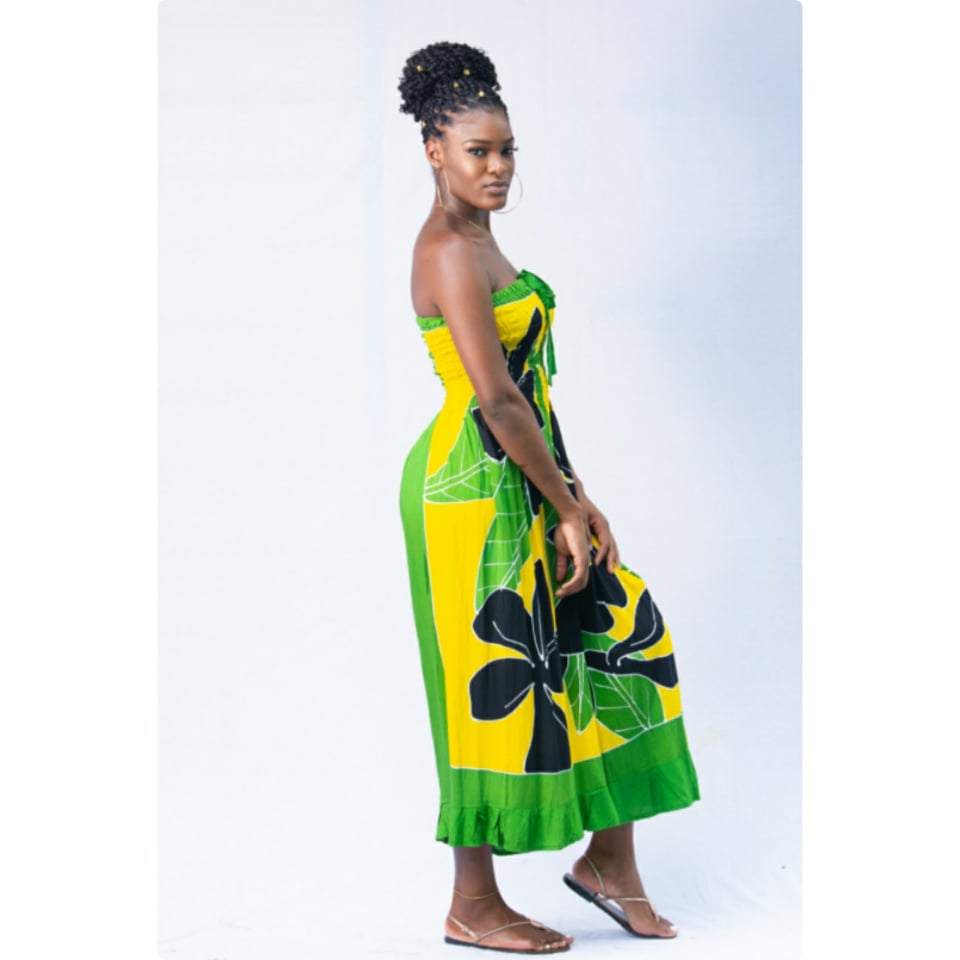 Jamaica hibiscus maxi green 