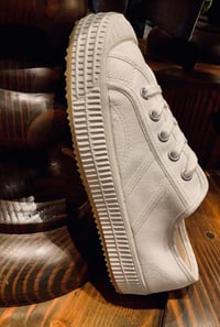 Image 1 of VEGANCRAFT military low top white shoes made in Slovakia 