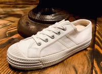 Image 2 of VEGANCRAFT military low top white shoes made in Slovakia 
