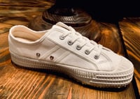 Image 4 of VEGANCRAFT military low top white shoes made in Slovakia 