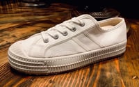 Image 3 of VEGANCRAFT military low top white shoes made in Slovakia 