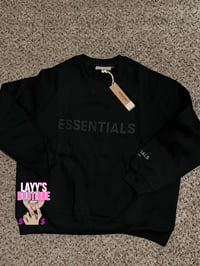 Black Essentials Sweater 