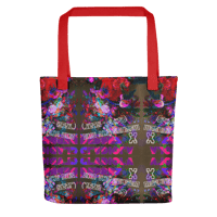 Neon Flowers (Gladiola Deprez X Jan van Huysman) Tote.