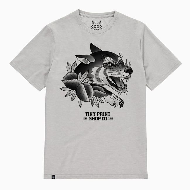 Tattoo Wolf T-Shirt
