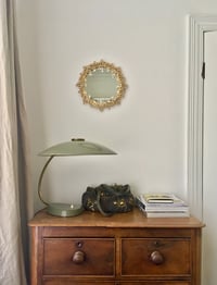 Image 4 of Large Table Lamp with Brass Details, East Germany 1958