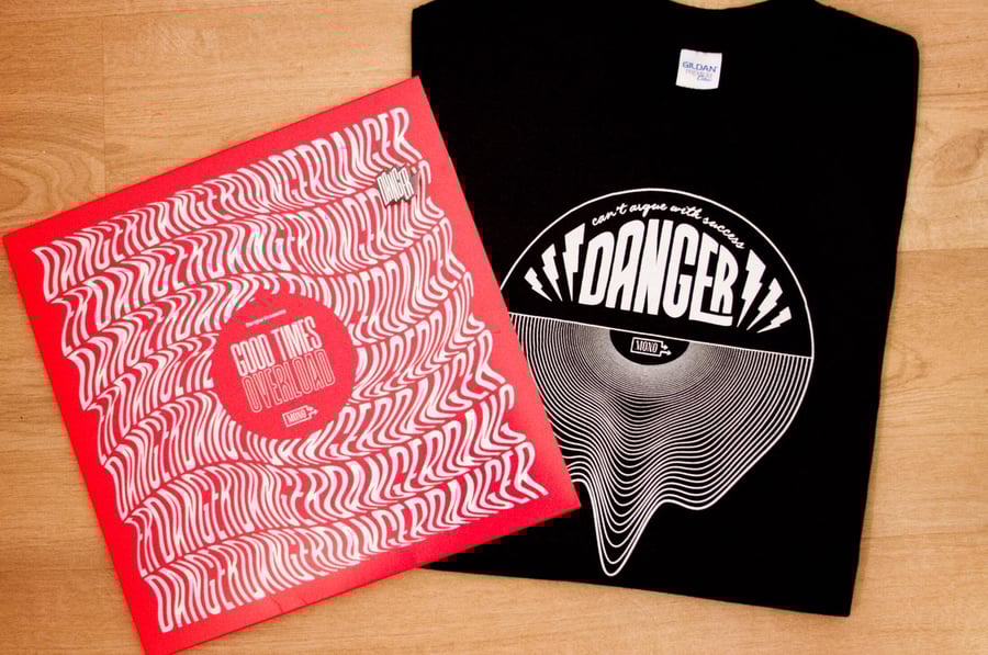 Image of Vinyl + Black Shirt + Pin